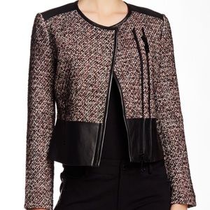Rebecca Minkoff Ansel Tweet Moto Jacket